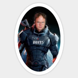 Commander Schrute Sticker